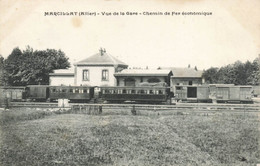 03 Marcillat Gare Chemin De Fer Economique - Autres & Non Classés