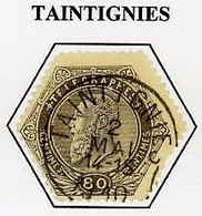 TG 15 EC Stempel  TAINTIGNIES - Telegraafzegels