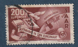 PA 13 Oblitéré Légère Froissure - Airmail