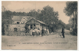 CPA - SAINT BRÉVIN L'OCEAN (Loire Atlantique) - Avenue Des Chalets - Le Café De La Dépêche - Saint-Brevin-l'Océan