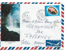 Enveloppe Illustrée 1979 Avec Courrier / Océanie TAHITI / PIRAE / PAPEETE - Tahití