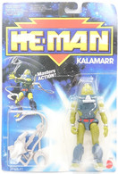 Vintage ACTION FIGURE HE-MAN AND THE MASTERS OF THE UNIVERSE: Kalamarr Rare MOC On CARD - MOTU -Original Mattel 1988-90 - Action Man