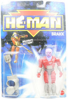 Vintage ACTION FIGURE HE-MAN AND THE MASTERS OF THE UNIVERSE: Brakk Rare MOC On CARD - MOTU -Original Mattel 1988-90 - Action Man