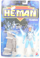 Vintage ACTION FIGURE HE-MAN AND THE MASTERS OF THE UNIVERSE: Icarius Rare MOC On CARD - MOTU -Original Mattel 1988-90 - Action Man