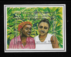 MAYOTTE ( FRMAY - 448 )  2000  N° YVERT ET TELLIER  N° 3   N** - Blokken & Velletjes