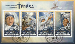 Togo 2016 -  Canonizzazione Di  Madre Teresa Di Calcutta - Mother Teresa - CTO - Moeder Teresa