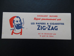 ZIG-G01 - Buvard – Papiers à Cigarettes ZIG-ZAG – Grand Format – 21,5x8,3 - Voir Scans - Tabak & Cigaretten