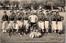 Algérie - BLIDA - Musique Du 1er Régiment De Tirailleurs - Musique - Trompettes - Batterie - Blida