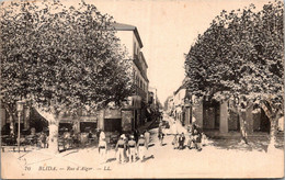 Algérie - BLIDA - Rue D'Alger (pliée Dans Le Bas) - Blida