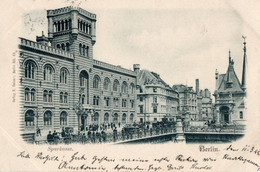 BERLIN - SPARKASSE - 1899 - F.P. - STORIA POSTALE - Mitte