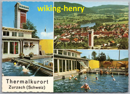 Bad Zurzach - Mehrbildkarte 1   Mit Turmhotel Thermalkurort - Bad Zurzach