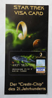 Flyers Allemand VISA CARD STAR TREK 2001 - Objets Publicitaires