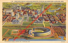 Cleveland - Municipal Stadium - Baseball - Ohio United States - Cleveland