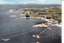 LA FRANCE VUE DU CIEL - LOMENER - La Plage Et Le Port . Vue D'ensemble - Sonstige & Ohne Zuordnung