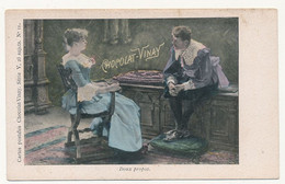 CPA - Publicité CHOCOLAT VINAY - "Doux Propos" - Werbepostkarten