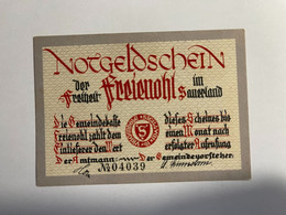 Allemagne Notgeld Freienohl 25 Pfennig - Colecciones