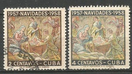 CUBA YVERT NUM. 468/469 SERIE COMPLETA USADA - Usati