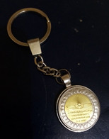 Egypt .. Key Ring With A Medal Of The Golden Pharaohs Parade . Tokbag - Adel