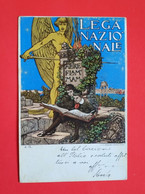 A.ORELL - TRIESTE - PUBBLICITARIA LEGA NAZIONALE. - Werbepostkarten