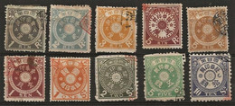 Japon  Timbres Taxes 1900 - Lettres & Documents