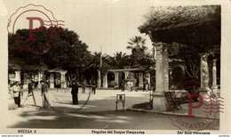 FOTOPOSTAL MELILLA   PERGOLAS DEL PARQUE HERNANDES - Melilla