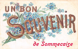 Sommecaise - Carte Souvenir - "Un Bon Souvenir De ..." - Otros Municipios