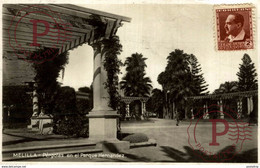 FOTOPOSTAL MELILLA PERGOLAS EN EL PARQUE HERNANDEZ - Melilla