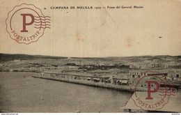 CAMPANA DE MELILLA 1909  PASEO DEL GENERAL MACIAS - Melilla