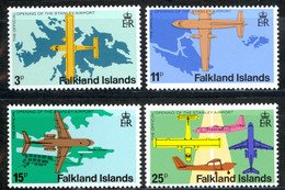 Falkland Islands Sc# 287-290 MNH 1979 Opening Of Stanley Airport - Falklandeilanden