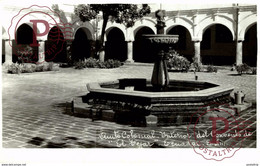 RPPC FOTOPOSTAL QUITO COLONIAL INTERIOR DEL CONVENTO DE EL TREJAR   ECUADOR - Ecuador