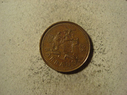 MONNAIE BARBADES 5 CENTS 1989 - Barbados (Barbuda)