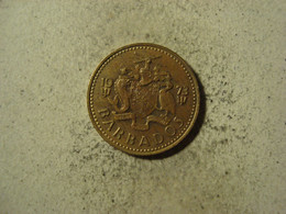 MONNAIE BARBADES 5 CENTS 1973 - Barbados (Barbuda)