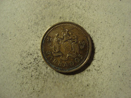 MONNAIE BARBADES 5 CENTS 2000 - Barbados (Barbuda)