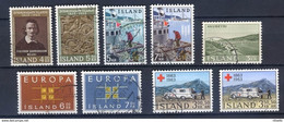 LOTE 2235  ///  (C075) ISLANDIA   AÑO 1963 COMPLETO - Gebruikt