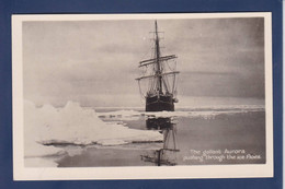 CPA Polaire Polar Non Circulé Gallant Aurora Carte Photo - Otros & Sin Clasificación