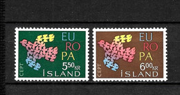 LOTE 2235  ///  ISLANDIA  YVERT Nº: 311/312 **MNH    ¡¡¡ OFERTA - LIQUIDATION - JE LIQUIDE !!! - Ongebruikt