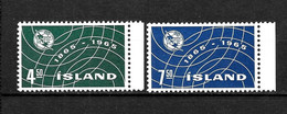 LOTE 2235  ///  ISLANDIA  YVERT Nº: 345/346 **MNH    ¡¡¡ OFERTA - LIQUIDATION - JE LIQUIDE !!! - Unused Stamps