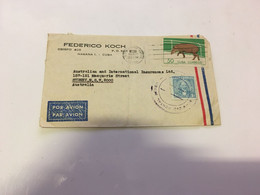 (1 G 24) Cuba Cover Posted To Australia Cover (1 Cover) Ship Mail Cover Posted To Sydney (maybe Around 1960's ?) - Cartas & Documentos