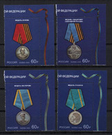 Russia 2020. State Awards Of The Russian Federation. Medals. MNH - Nuevos