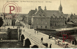 LANNION  LE PONT SAINT ANNE ET LE COURENT - Lannion