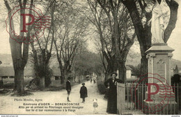 Lot Et Garonne - BONENCONTRE - BON ENCONTRE - Allée ... Pélerinages . - Bon Encontre