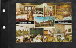 303) Germania Cartolina Ak Postcard Hotel Zur Ems Salzbergen 1970 Circa - Rheine