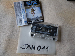 ACDC   AC-DC  AC/DC  K7 AUDIO VOIR PHOTO...ET REGARDEZ LES AUTRES (PLUSIEURS) (JAN 011) - Cassettes Audio