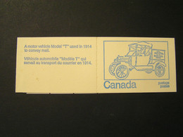 CANADA A Motor Vehicle Model T 1914  .. - Booklets Pages