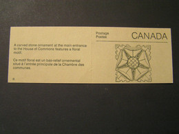 CANADA Parliament Buildings Issue 1987  .. - Pagine Del Libretto