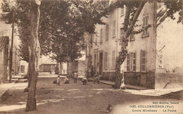 VAR  COLLOBRIERES  Cours Mirabeau La Poste - Collobrieres