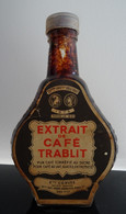 FLACON ANCIEN EXTRAIT DE CAFÉ, TRABLIT ETS CORVEE, ÉTIQUETTE - Other & Unclassified