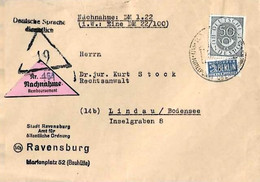 Brief Aus Ravensburg - Storia Postale