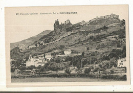 CPA, D. 07 ,N°27, L' Ardèche Illustrée , Environs Du Teil , Rochemaure , Ed. Perrier - Rochemaure