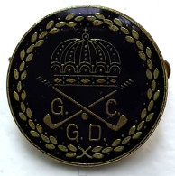 Golf " G.C  G.D "  Luxembourg    Anstecknadel - Golf